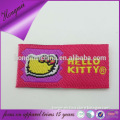 Children brand name clothing label and woven label